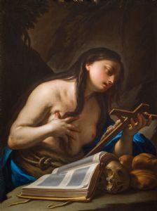 Francesco Trevisani (Capodistria, 1656 - Roma, 1746) Santa Maria Egiziaca, circa 1710